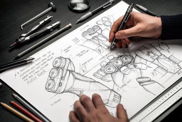 Hand Drawn Sketch Mockup Scene 03