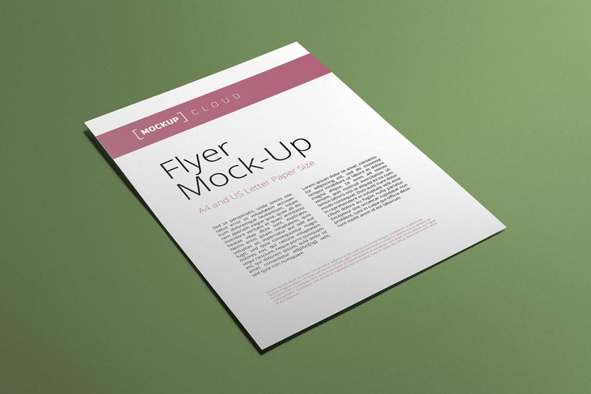 Flyer Mockup Scene 04