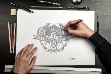 Hand Drawn Sketch Mockup Scene 06