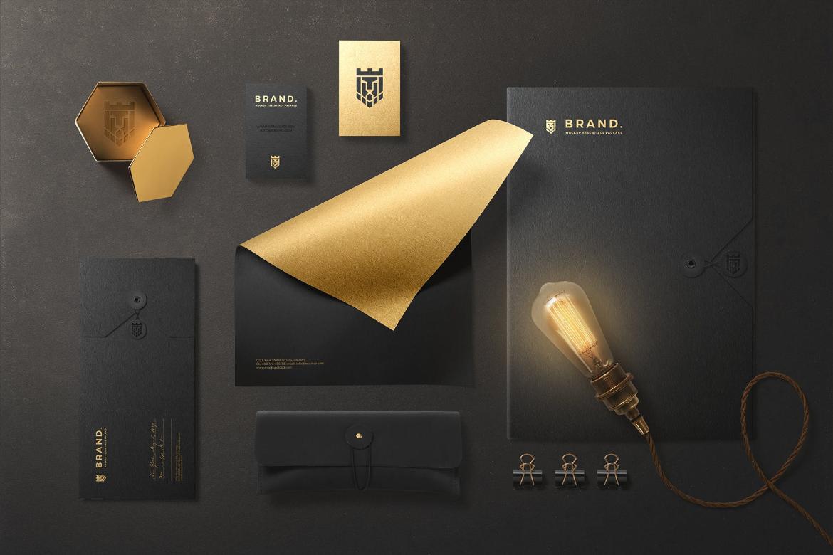 Branding Mockup Essentials Scene 02
