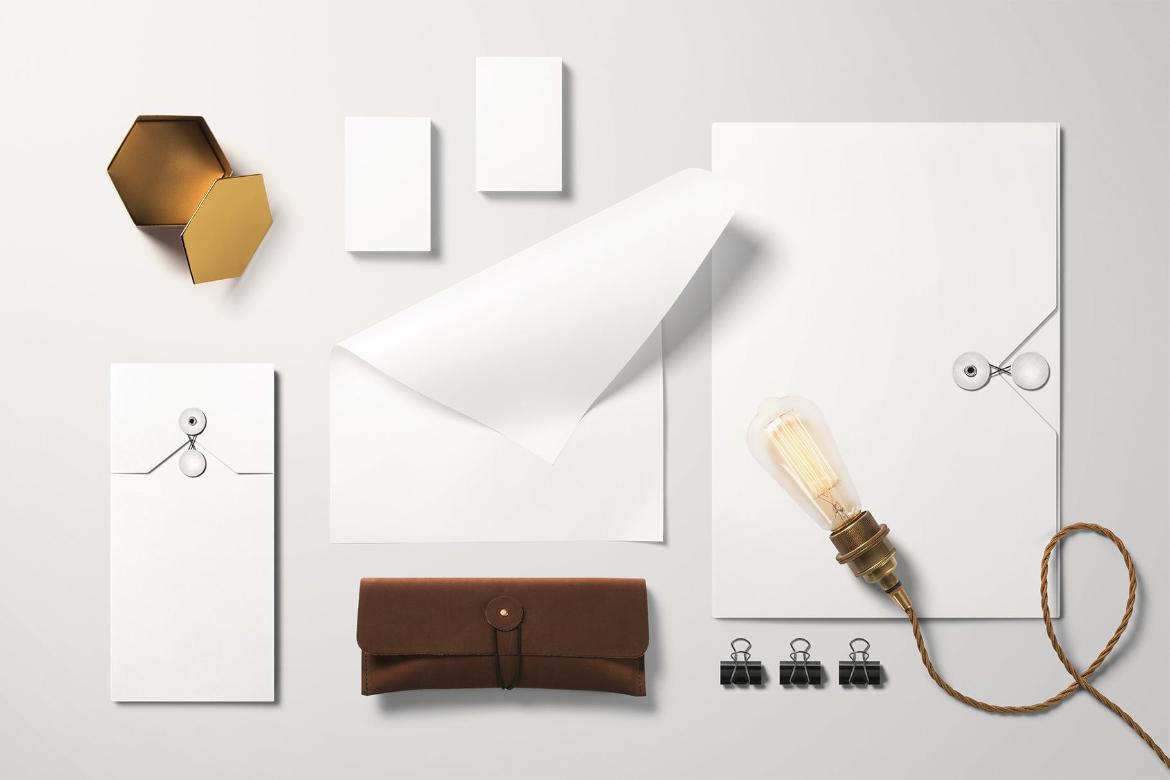Branding Mockup Essentials Scene 02
