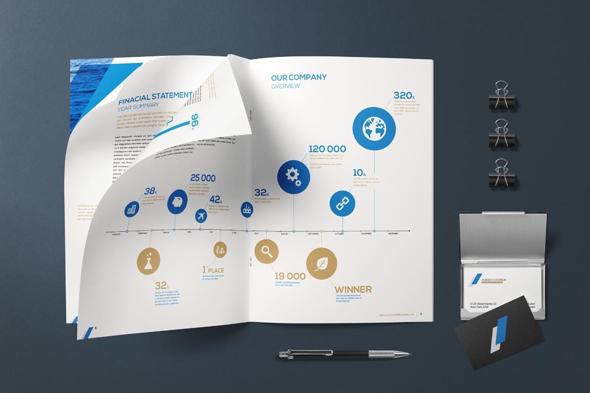 Brochure Branding Mockup Essentials Scene 16