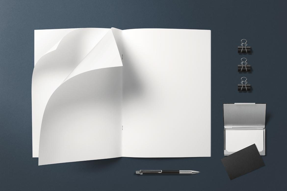 Brochure Branding Mockup Essentials Scene 16
