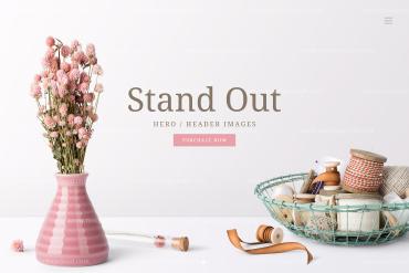 Home Decor Front View Mockup Scene 01