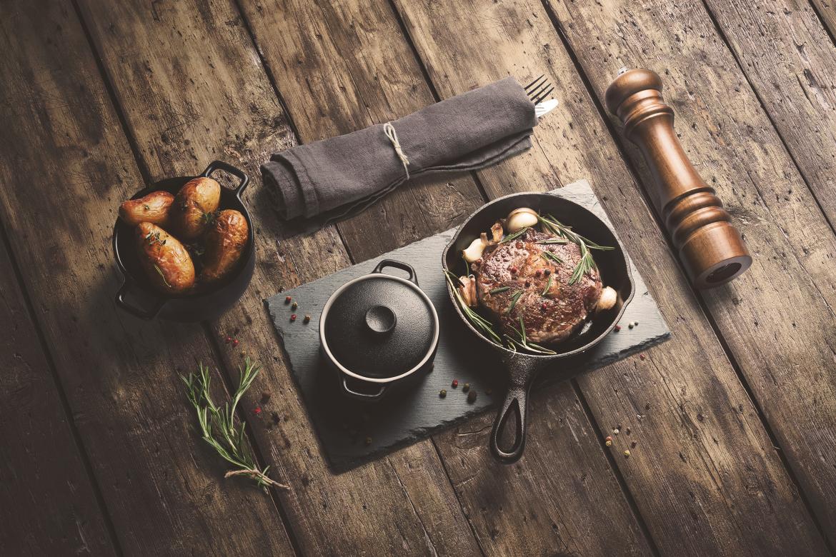 Rustic Food Branding Mockup Scene 02