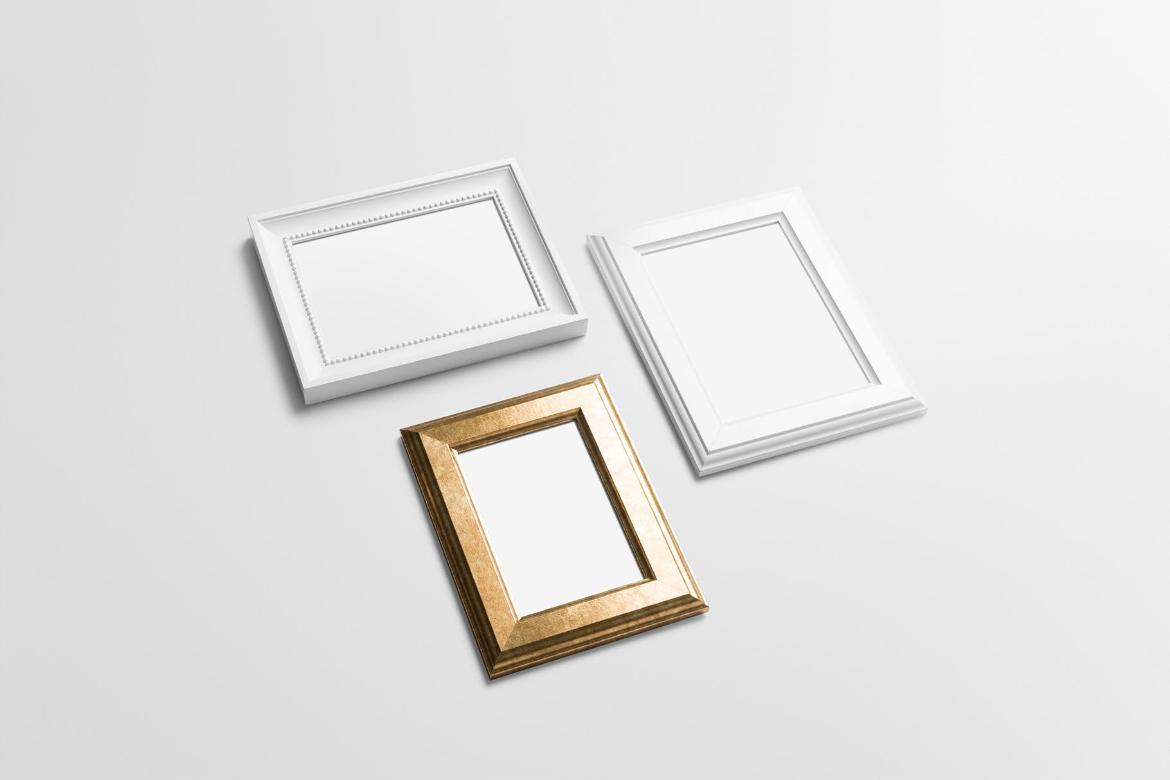 Frames Mockup and Decor Branding Scene 01