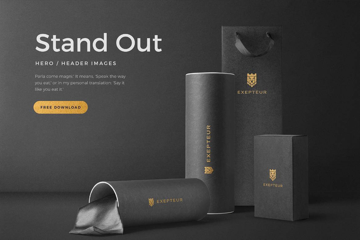 Apparel Packaging Fashion Mockup Front View Scene 02