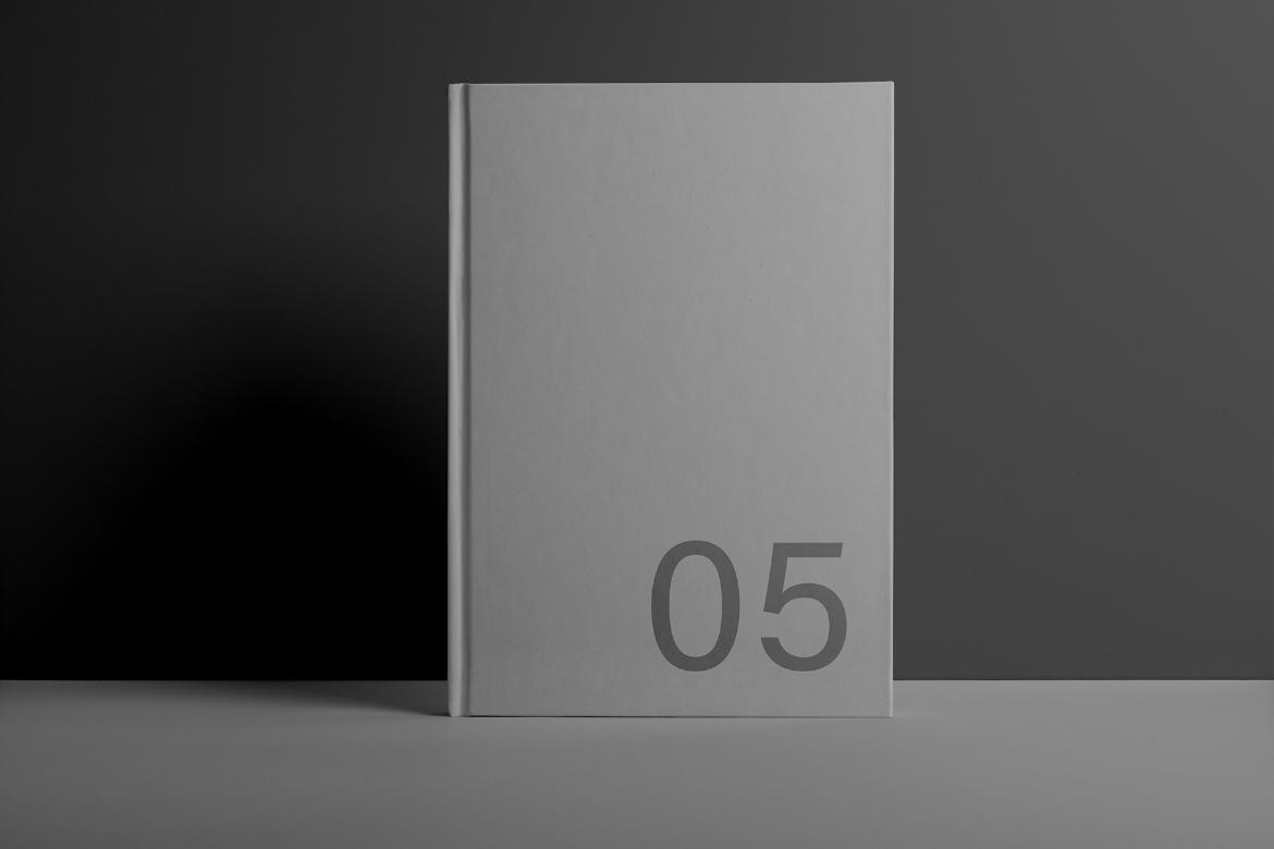 Hard Cover Book Mockup Scene 07