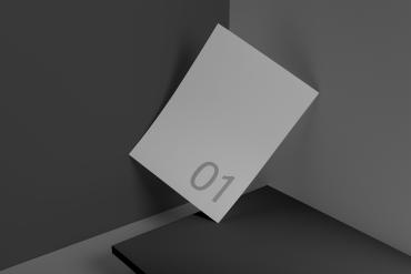 Letterhead A4 Paper Mockup Scene 01