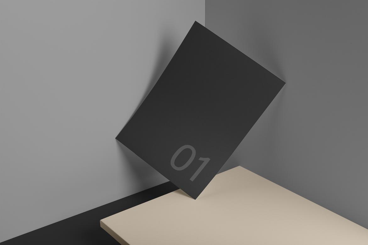 Letterhead A4 Paper Mockup Scene 01