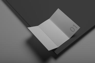 Tri-Fold Flyer Mockup Scene 01