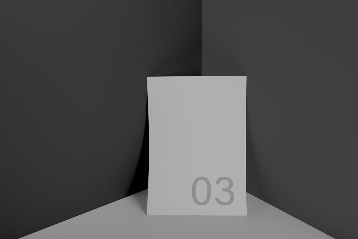 Letterhead A4 Paper Mockup Scene 03