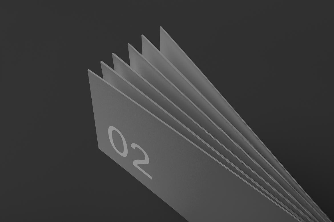 Stack of Cards Mockup Scene 02