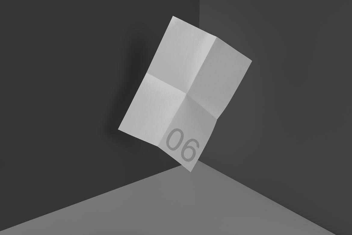 Letterhead A4 Paper Mockup Scene 06