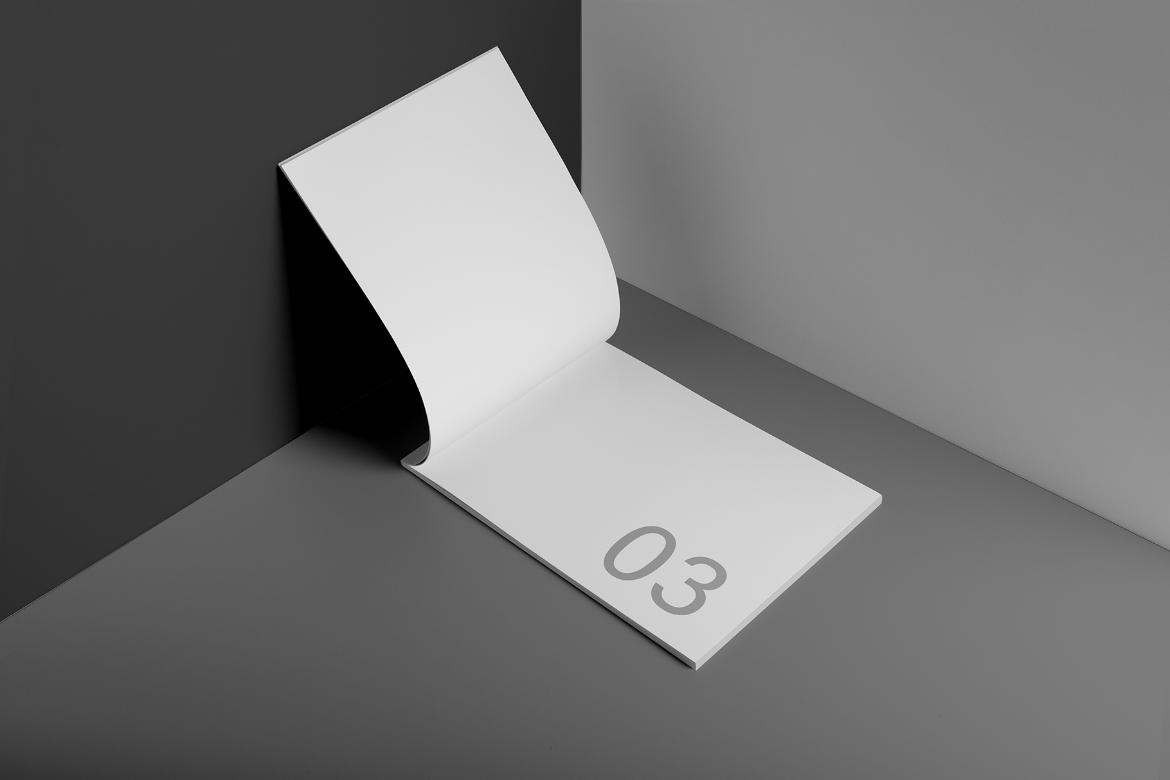 Horizontal Brochure Mockup Scene 03