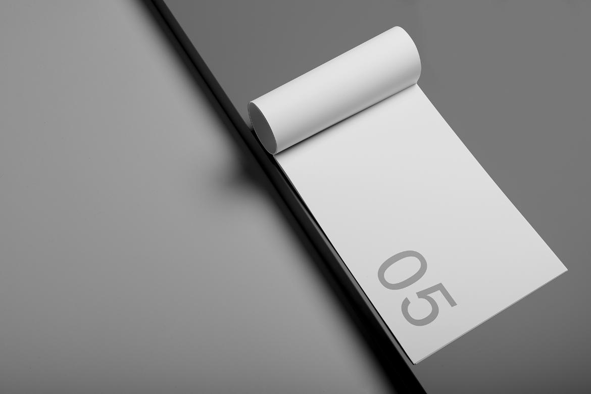 Horizontal Brochure Mockup Spread Scene 05