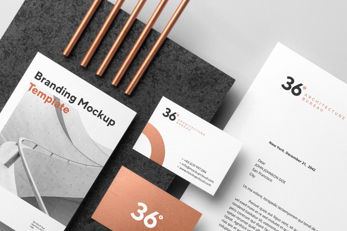 Copperstone Branding Mockup Scene 02