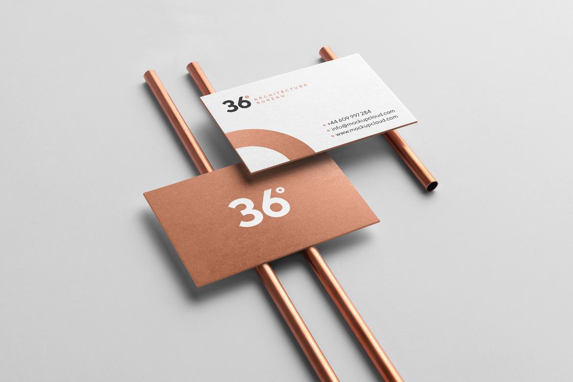 Copperstone Business Card Mockup 09