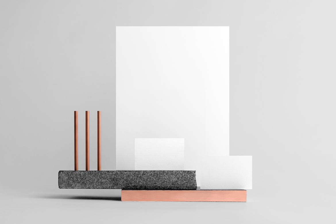 Copperstone Business Card Mockup Scene 11