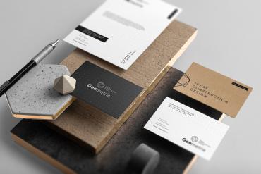 Geometria Branding Mockup Scene 03