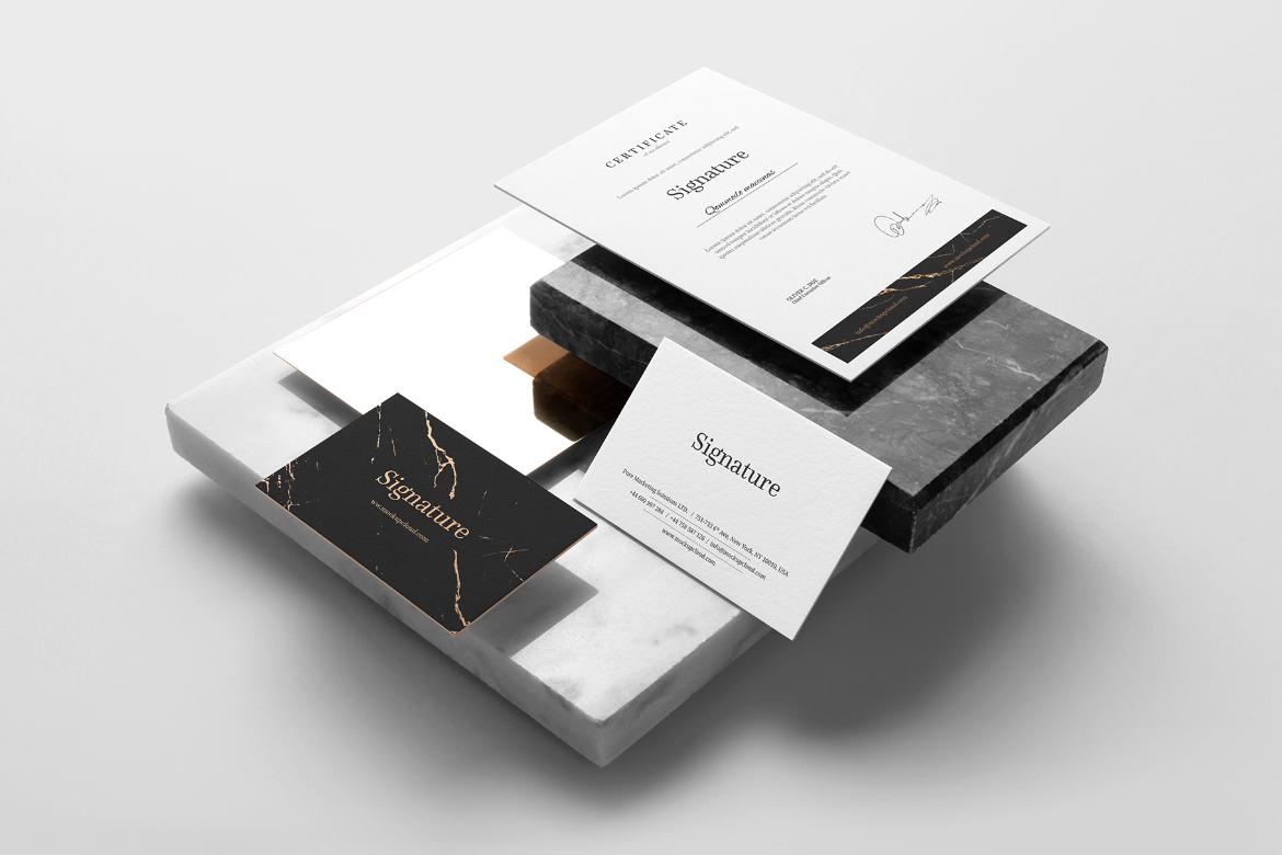 Signature Branding Mockup Scene 08