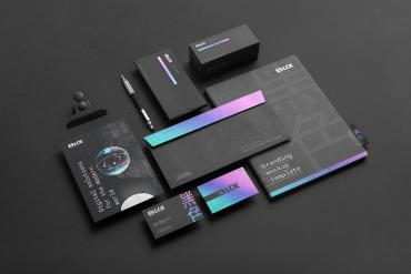 Blck Branding Stationery Mockup Scene 01