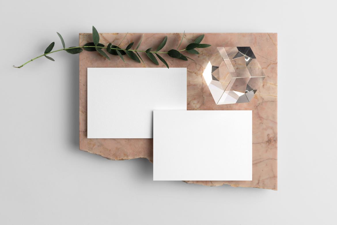 Athena Flyers Cards Branding Mockup Scene 05