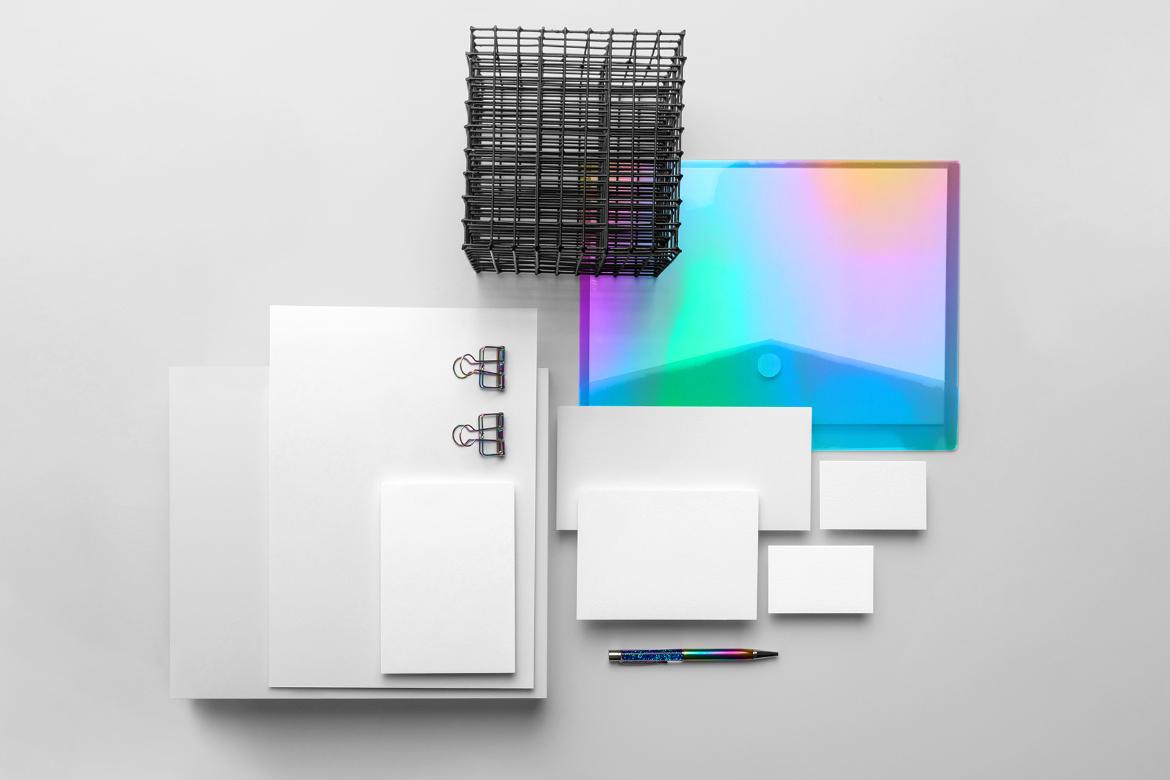 Lucid Stationery Branding Mockup Scene 07