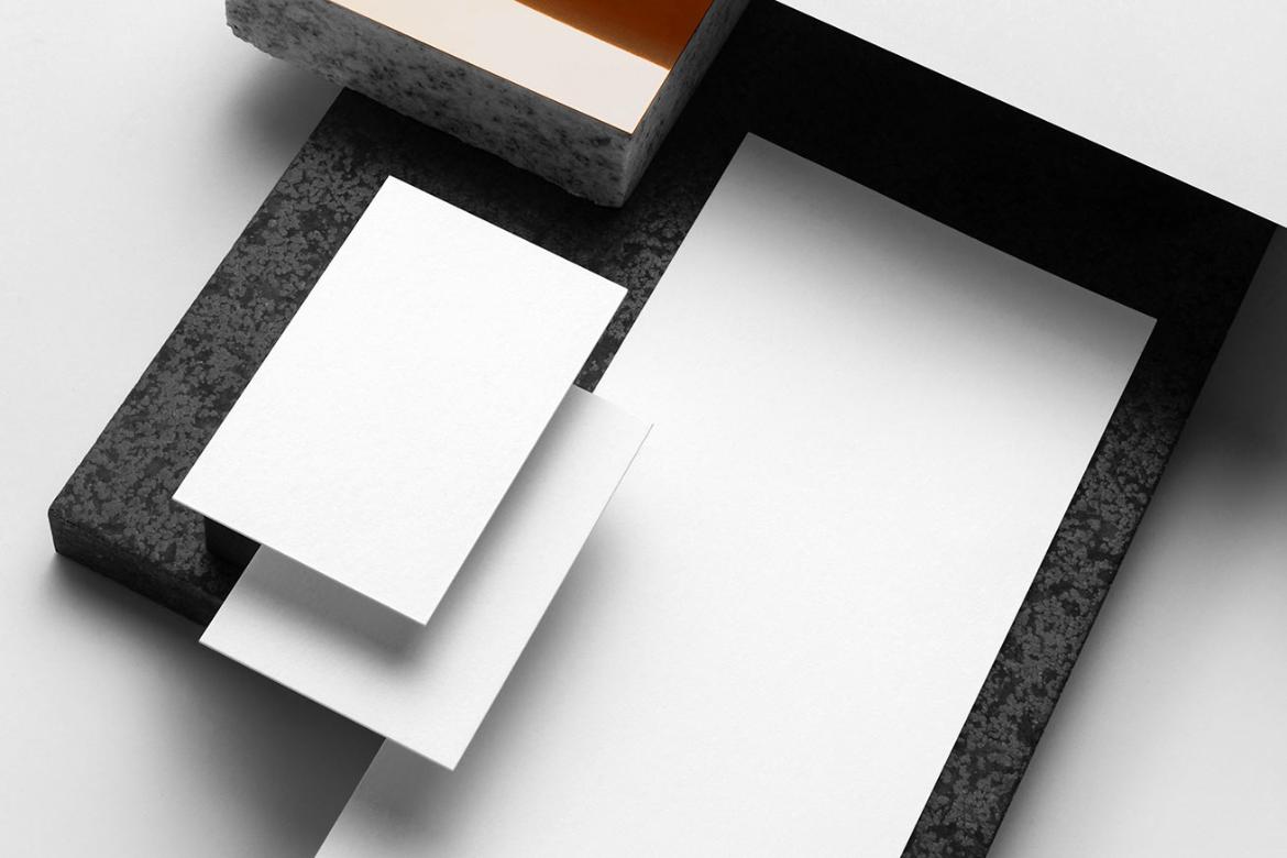 Pure Stationery Branding Mockup Scene 14