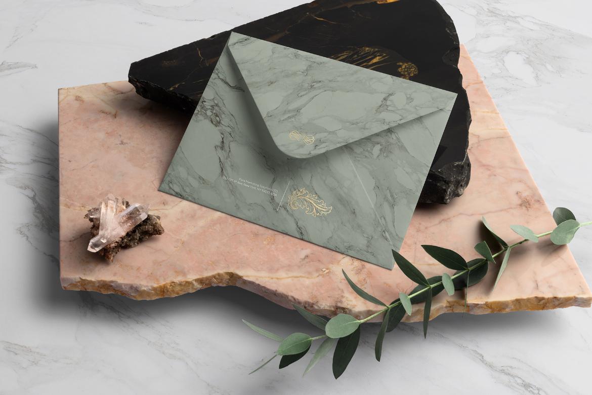 Athena Envelope Branding Mockup Scene 08