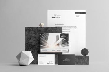 Geometria Branding Mockup Scene 12