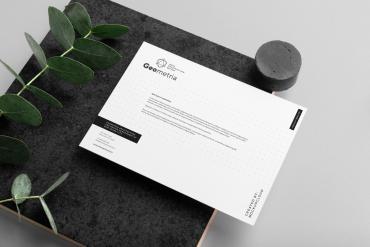 Geometria Card Branding Mockup Scene 14
