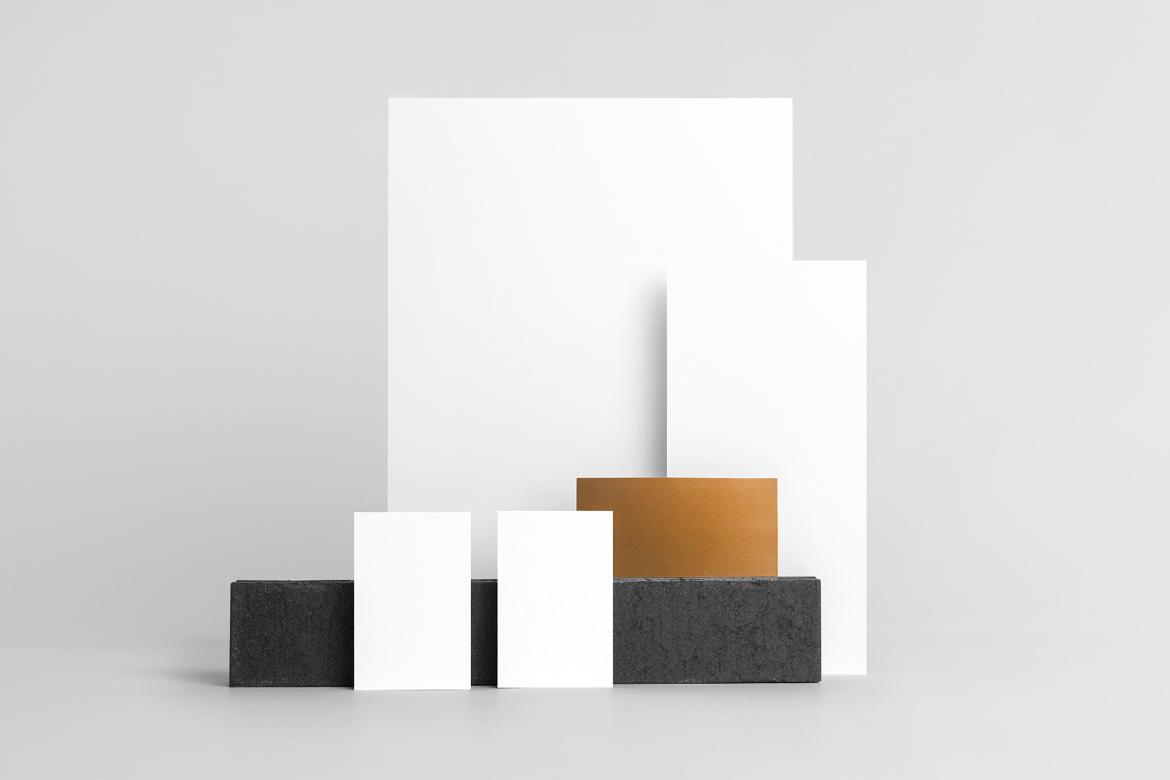 Pure Stationery Branding Mockup Scene 17