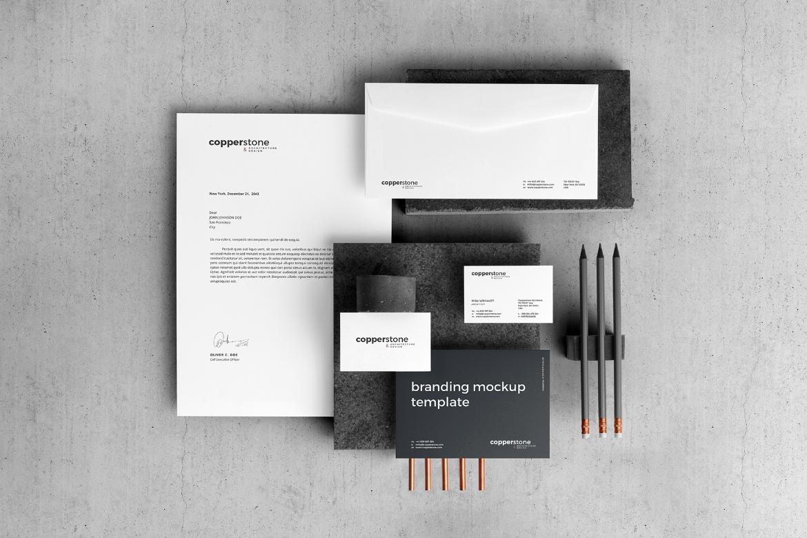 Copperstone Branding Mockup Scene 13
