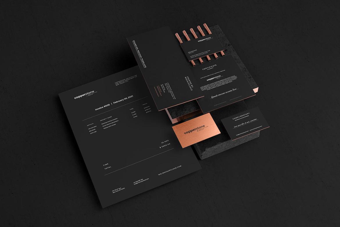 Copperstone Branding Mockup Scene 14