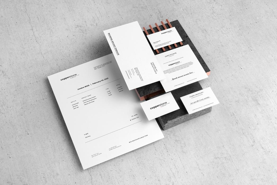 Copperstone Branding Mockup Scene 14