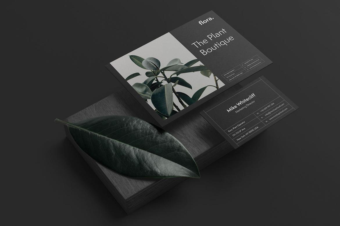 Flora Branding Stationery Mockup Scene 05