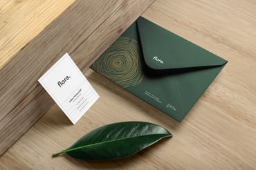 Flora Branding Stationery Mockup Scene 08
