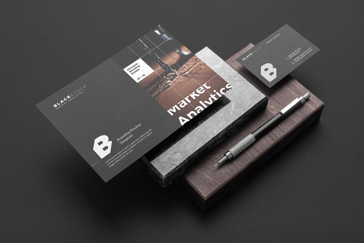 Blackstock Branding Stationery Mockup Scene 01