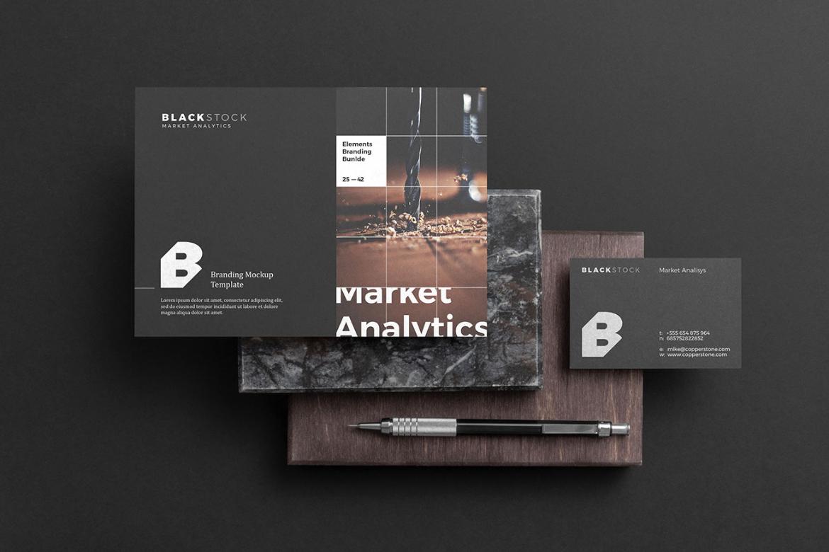 Blackstock Branding Stationery Mockup Scene 02