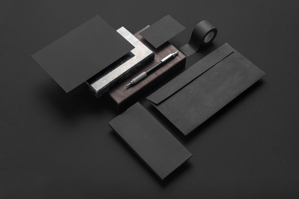 Blackstock Branding Stationery Mockup Scene 03