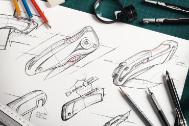 Sketch Artists Drawing Mockup Scene 04