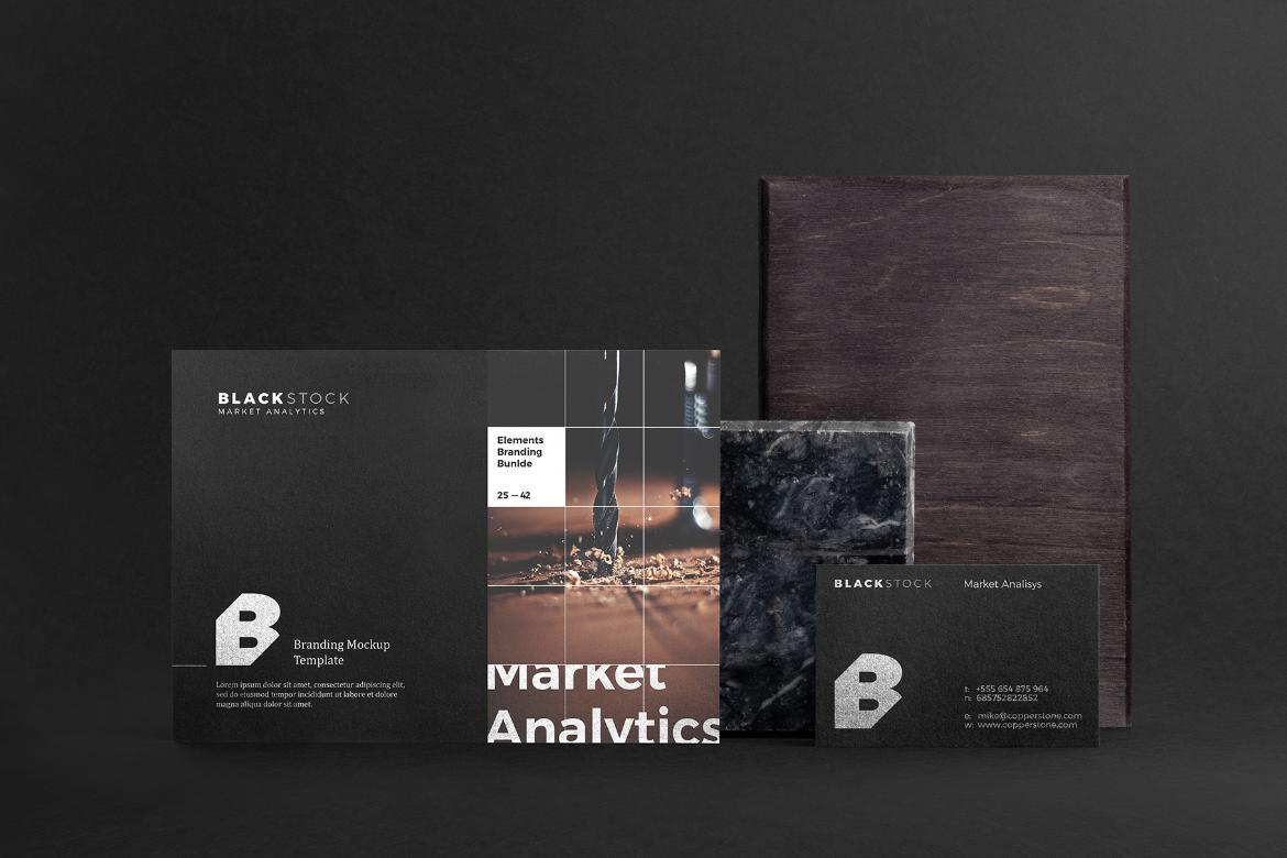 Blackstock Branding Stationery Mockup Scene 12