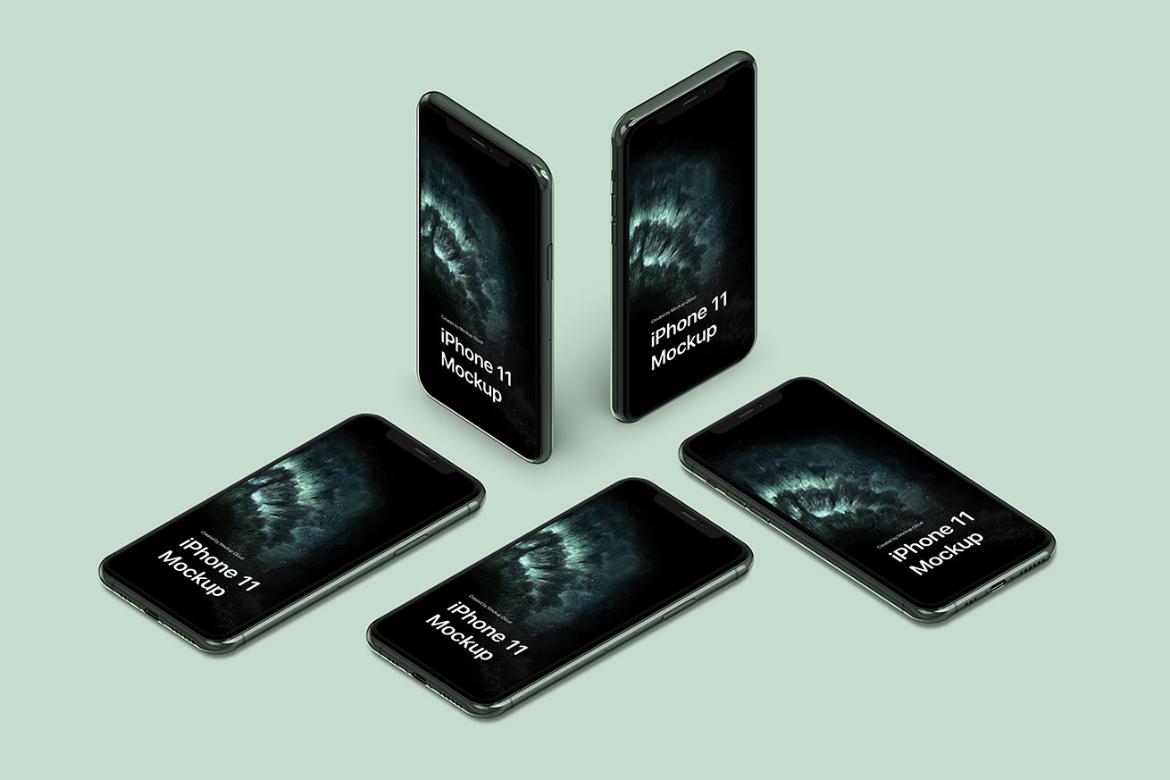iPhone Pro Max Mockup Scene 11