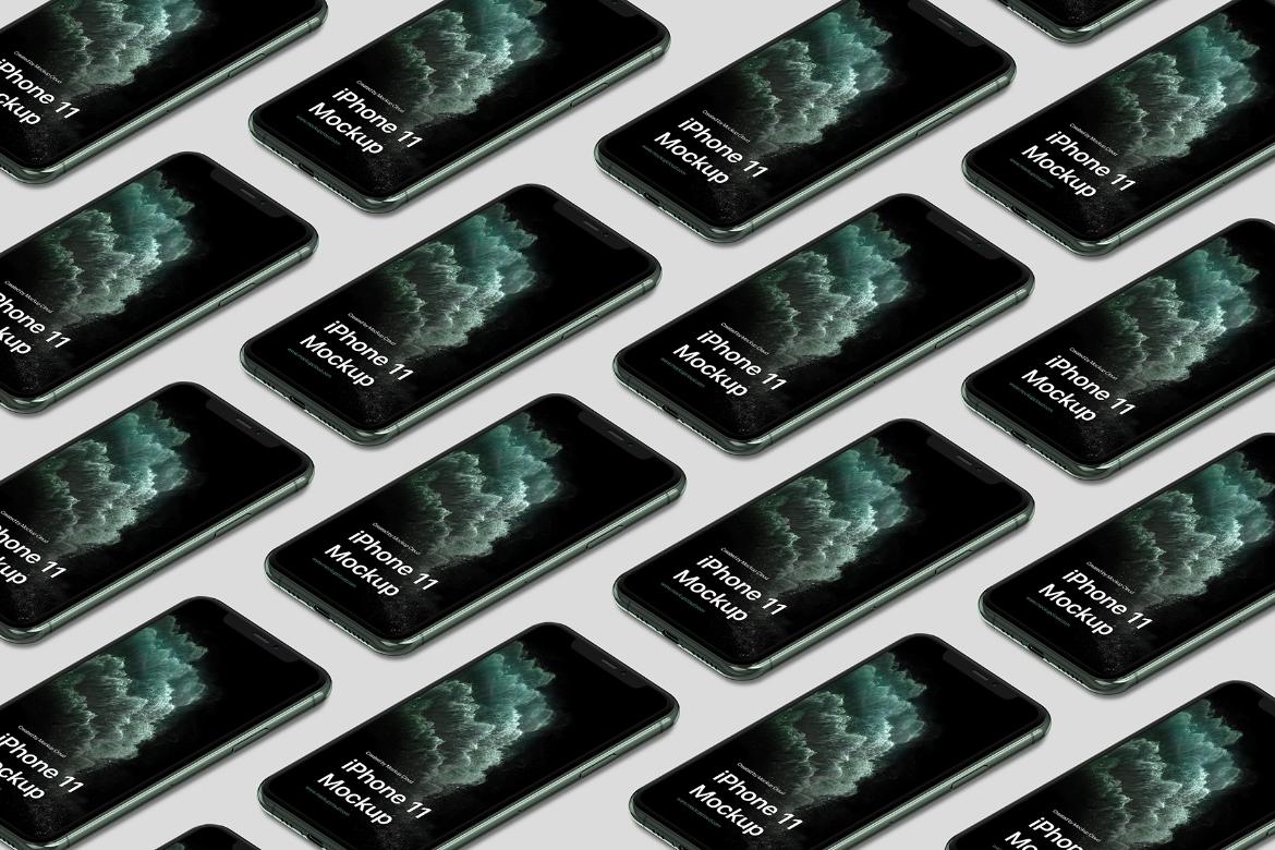 iPhone Pro Max Pattern Mockup Scene 10