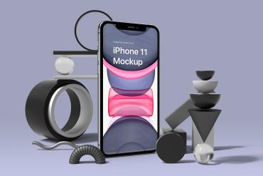 iPhone Pro Max Mockup Scene 13