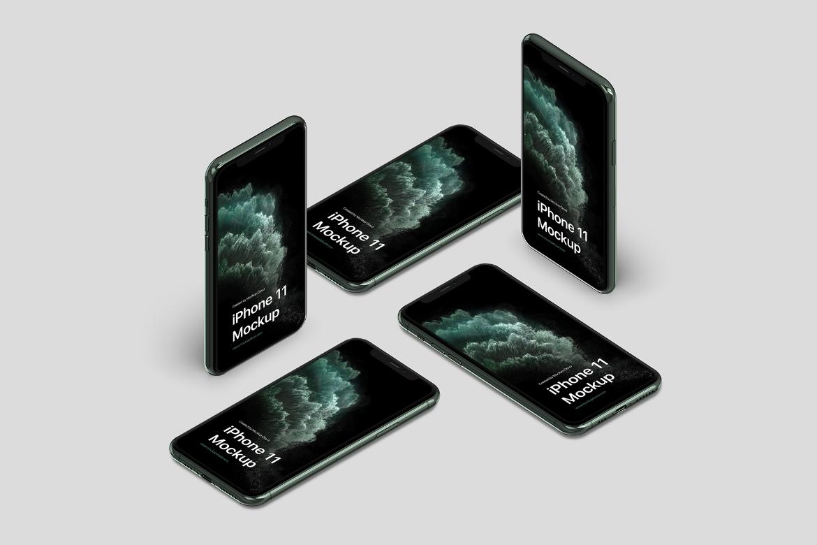 iPhone Pro Max Mockup Scene 11