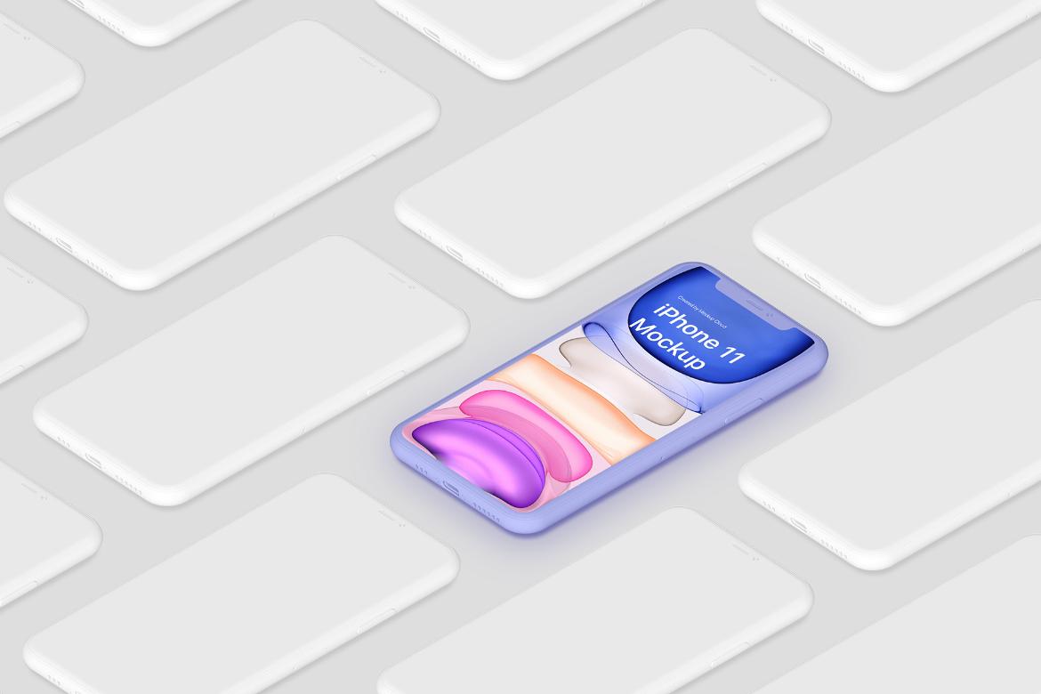 iPhone Pro Max Pattern Mockup Scene 10