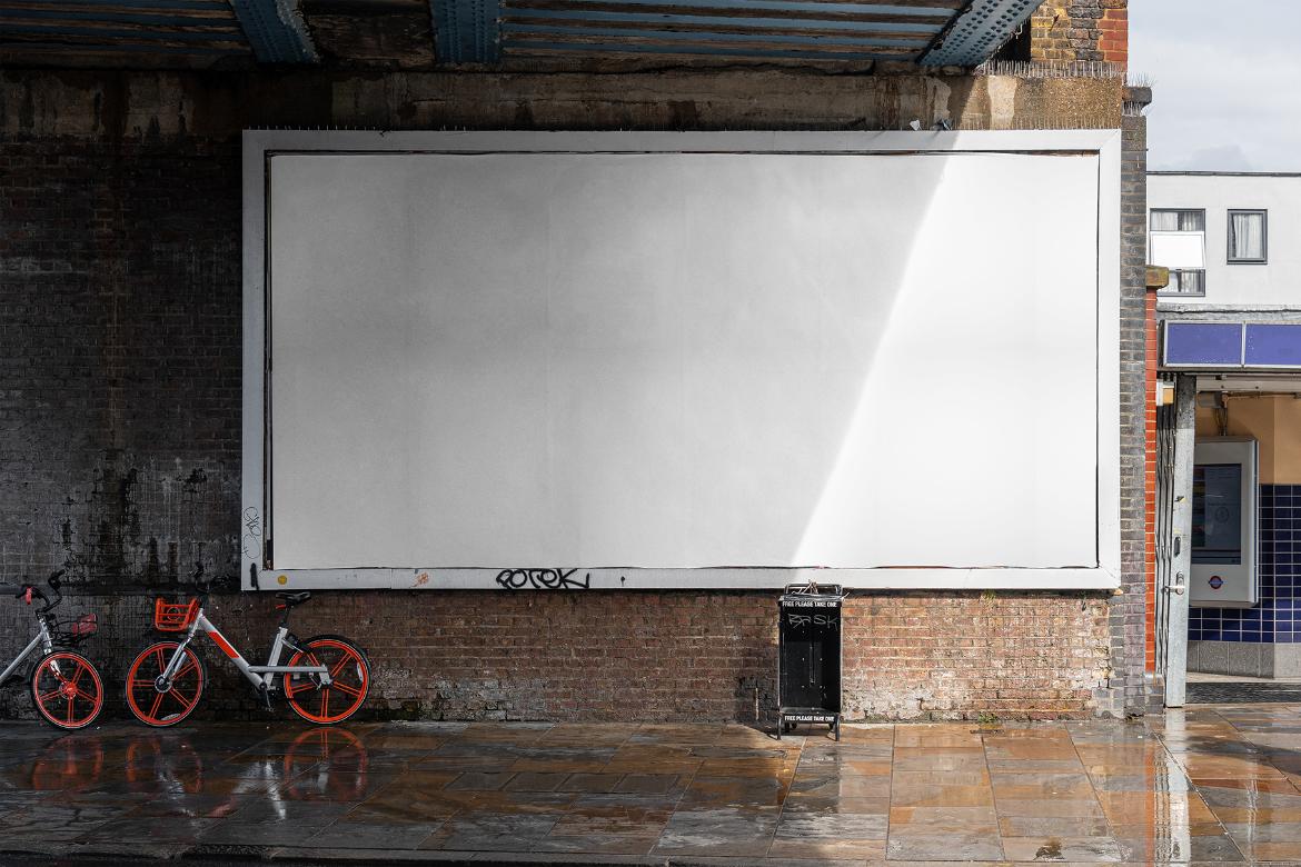 Urban Outdoor Billboard Mockup Scene 01