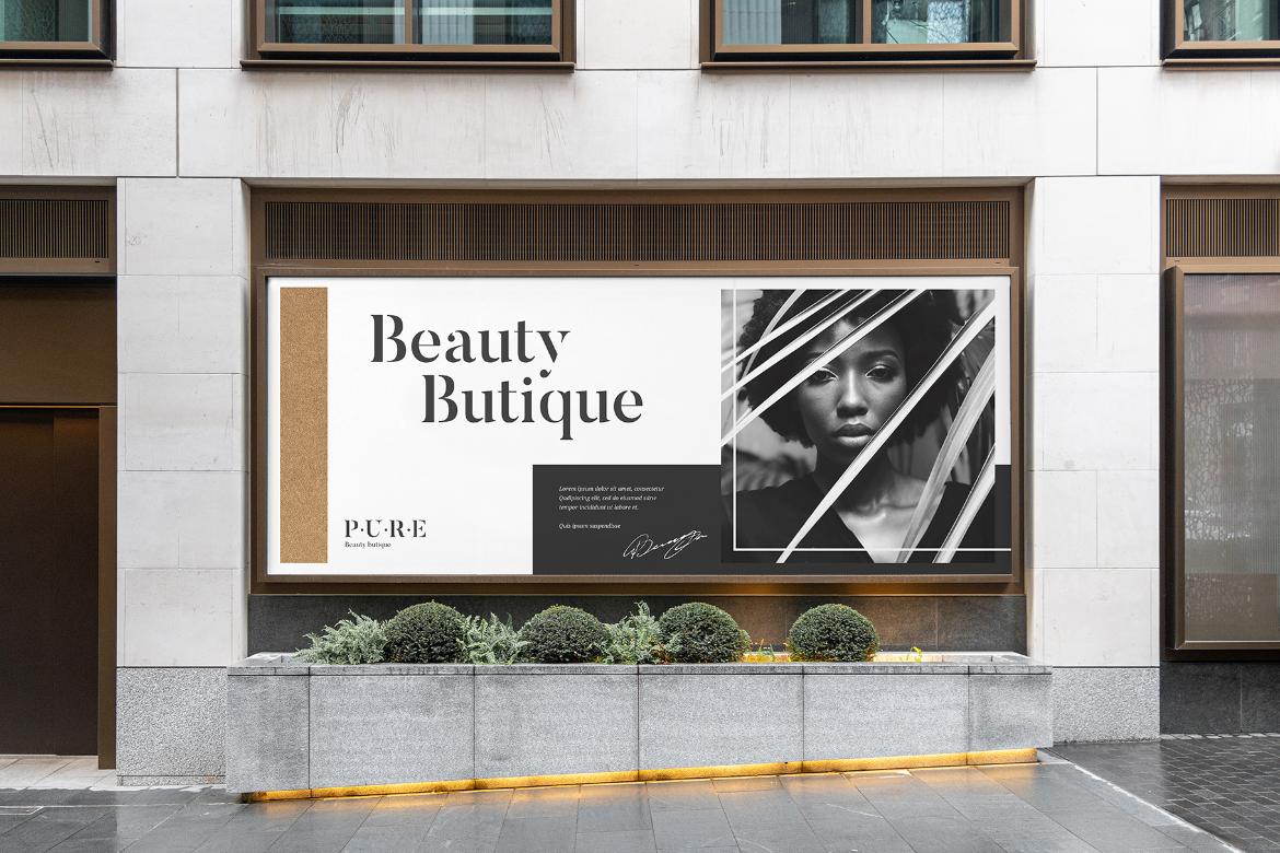 Urban Outdoor Billboard Mockup Scene 10